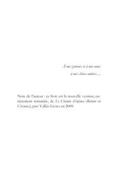 Chemin d'enfance