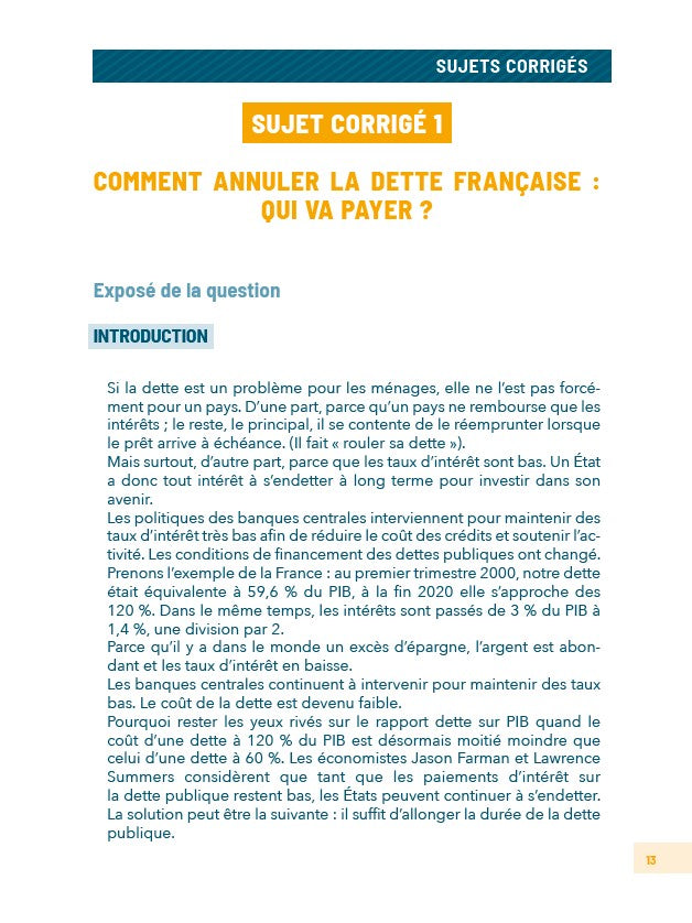 SES Réussir le Grand oral