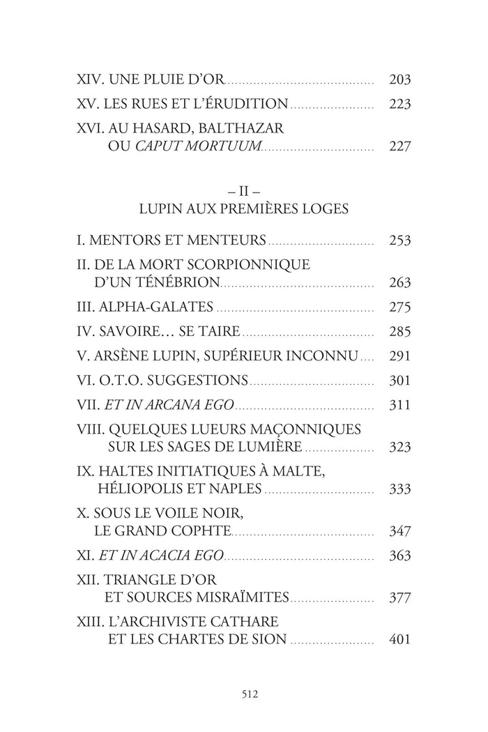 Arsène Lupin - La symphonie des coïncidences
