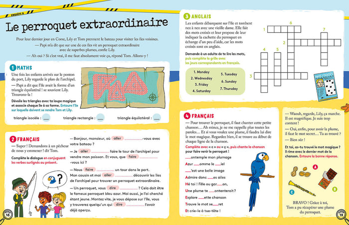 Enquêtes en vacances