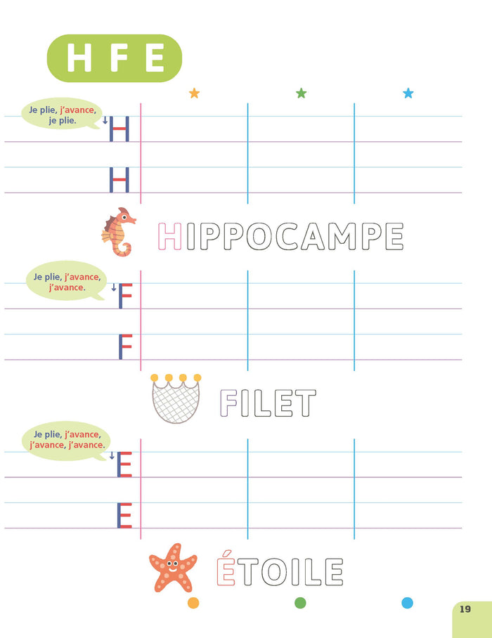 Cahier pour commencer à écrire MS GS