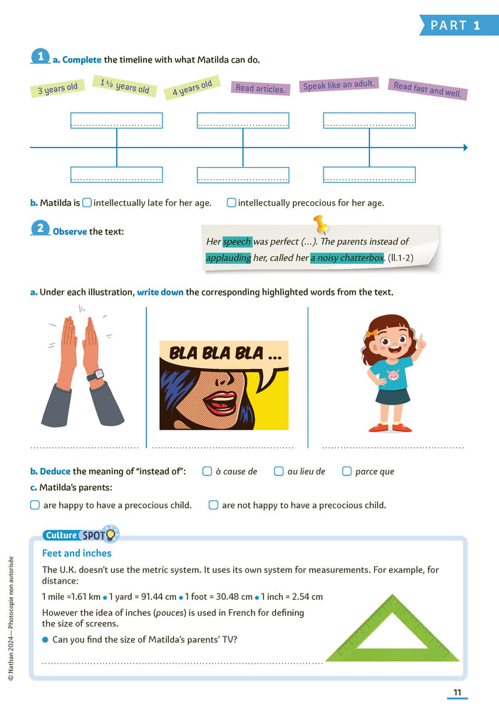 Reading Guide - Mathilda