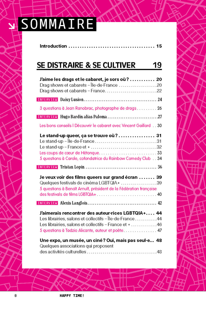 Happy Time - Le guide des sorties LGBTQIA+