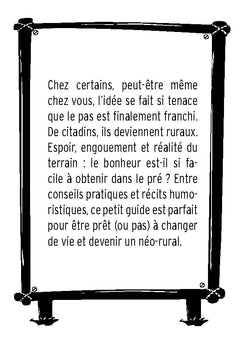 Petit livre - Quitter la ville pour la campagne
