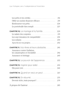 Les 9 étapes vers l'indépendance financière - Il est temps de bâtir votre fortune !