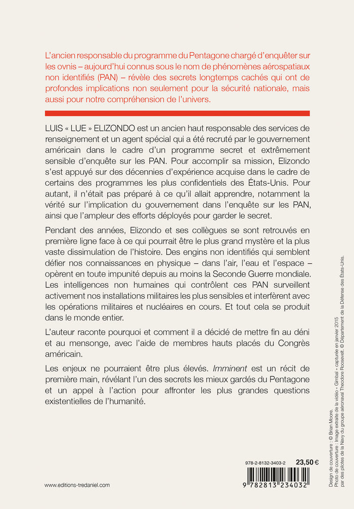 Imminent - La traque secrète des OVNIS par le Pentagone