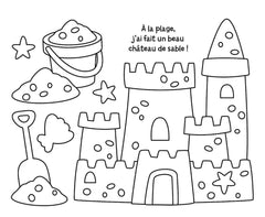 Mes jolies peintures magiques - A la plage