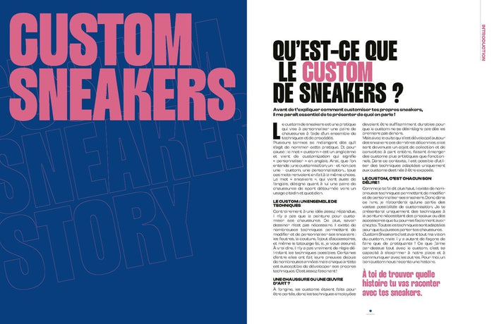 Custom sneakers
