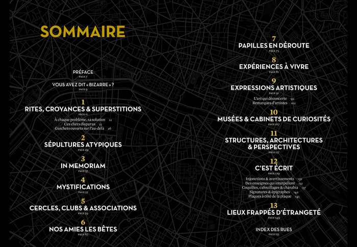 Paris bizarre - Catalogue déraisonné de curiosités et d'étrangetés