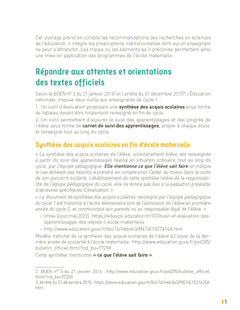 Construire les traces des apprentissages maternelle