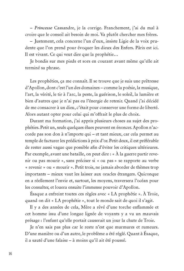 La malédiction de l'Oracle