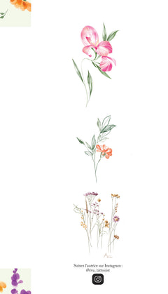 Tatouages floraux avec Eva Edelstein