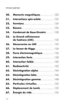 Physique quantique- Univers, atomes, mystères, paradoxes... en 200 concepts clés