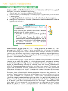 Réussir mon CRPE EPS et Projection dans le métier Admission Concours M2 Oral 2026-2027