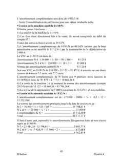 Comptabilité approfondie - DCG - Épreuve 10 - Corrigés applications 2026-2027