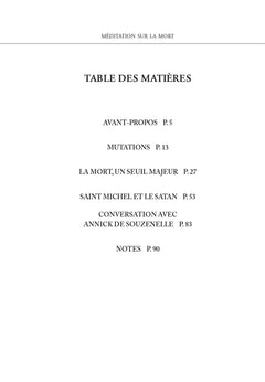 Méditation sur la mort