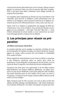 Voyager avec bébé