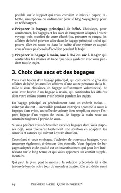 Voyager avec bébé
