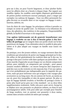 Voyager avec bébé