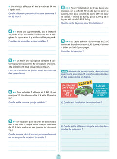 Mon cahier de problèmes de maths CM1