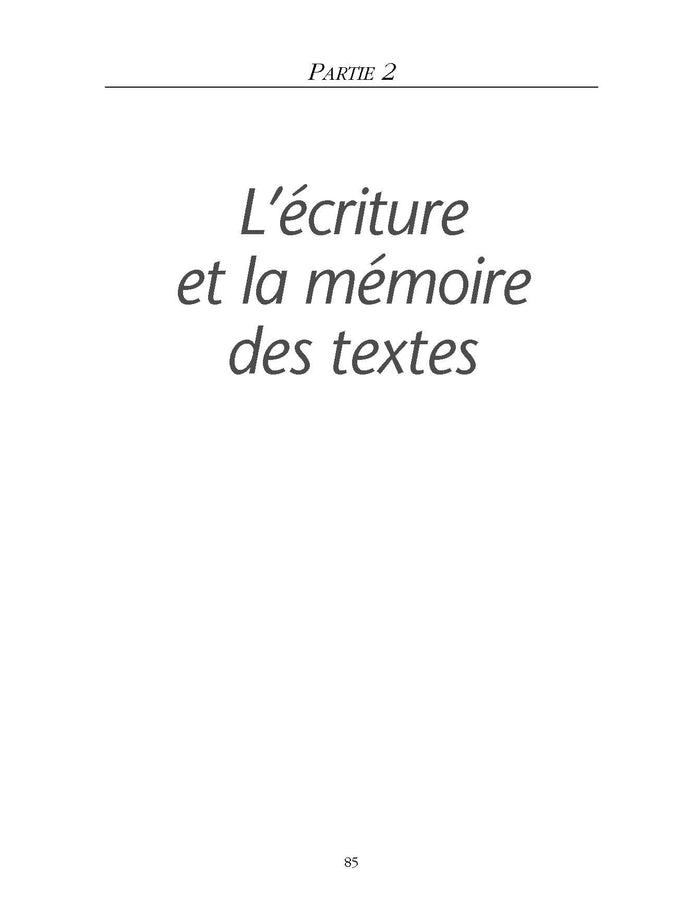 L'école et l'écriture obligatoire