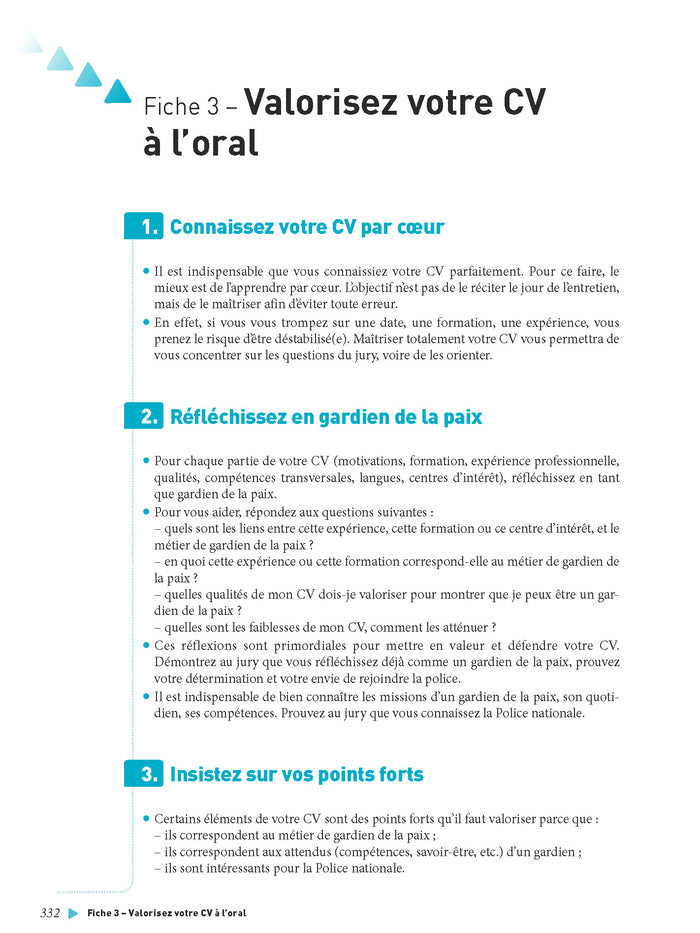 Concours Gardien de la paix - Catégorie B (Intégrer la fonction publique) 2025/2026