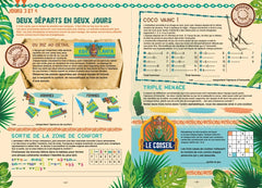 Cahier de vacances pour adultes Koh Lanta 2023