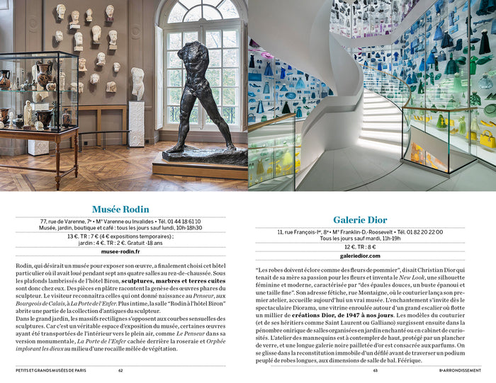 Petits et grands musées de Paris