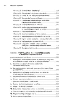 Un cancer en cadeau - Comprendre et agir : 100 conseils et thérapies complémentaires.