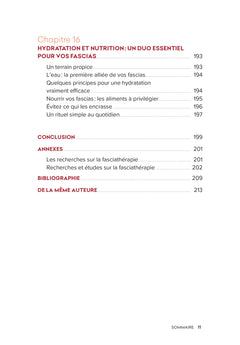 Au coeur des fascias