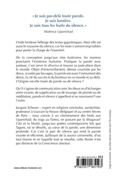 Parole et silence - Un patrimoine de l'Inde hindoue