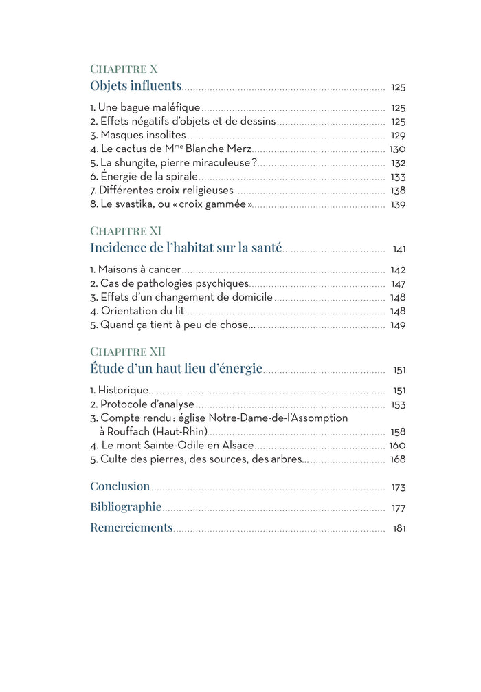 Radiesthésie et géobiologie