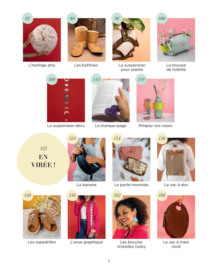 Cuir - Accessoires Mode et Déco