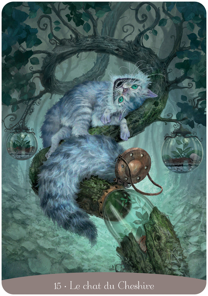 Coffret l'oracle Alice au Pays des merveilles