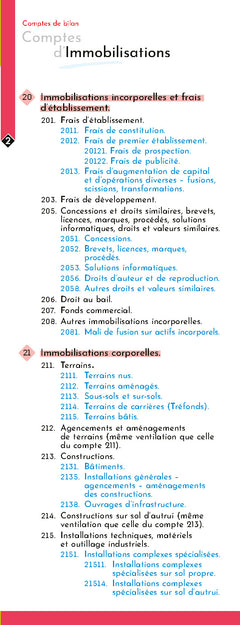 Plan comptable général 2025/2026