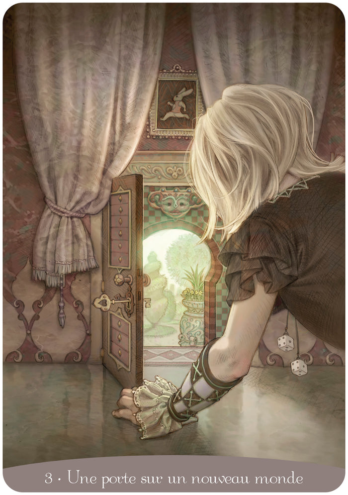 Coffret l'oracle Alice au Pays des merveilles