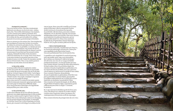 La Cuisine japonaise du zen - Reportages au coeur des temples Zen et recettes