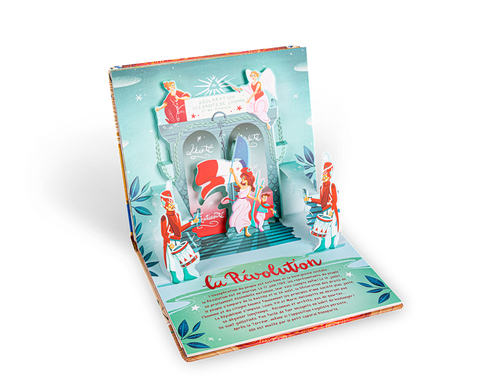 L'histoire de la France en pop-up