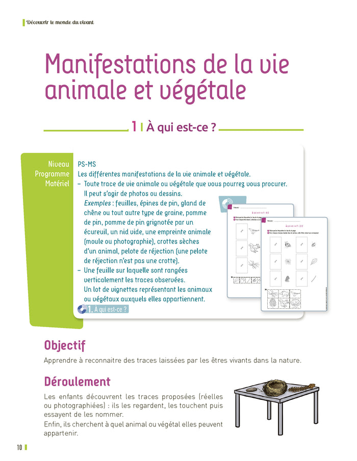 50 expériences pour explorer le monde en maternelle