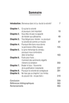 L'Instinct de volonté - Comment renforcer votre persévérance et mettre fin à la procrastination
