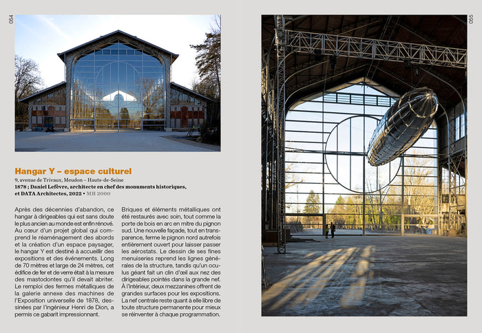 architectures industrielles, Paris et environs - 100 bâtiments remarquables