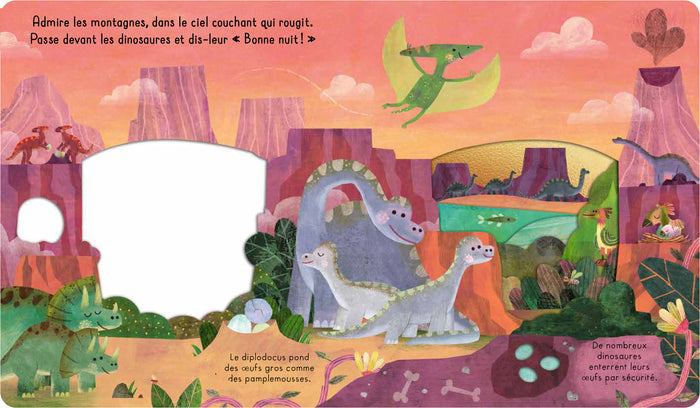 Bonne nuit, les dinosaures !