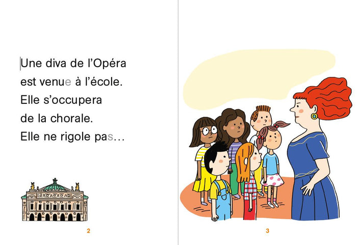 Mila et Noé à la chorale