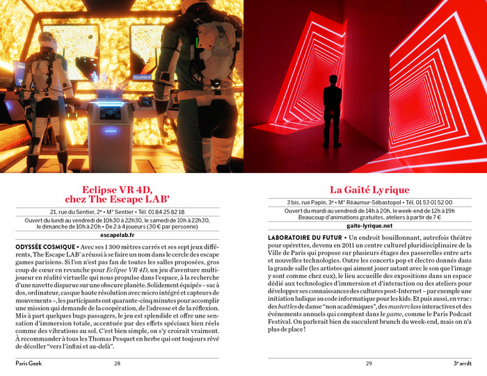 Paris Geek - 120 adresses et activités pour fans de pop culture