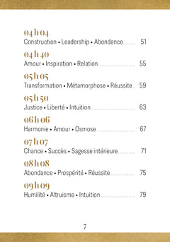 L'oracle angélique des heures miroirs