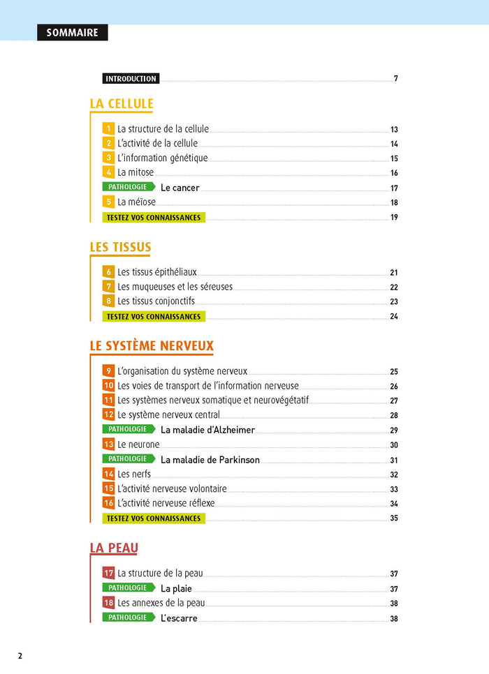Guide d'anatomie et de physiologie