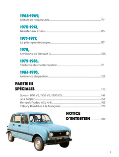 La 4 L: Renault 4 L - 30 ans d'aventure