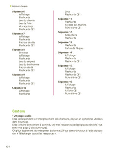 Initiation à l'anglais CP-CE1 - + ressources numériques