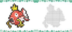 Pokémon - Mes premiers coloriages pixel art - Vive l'amitié avec Evoli
