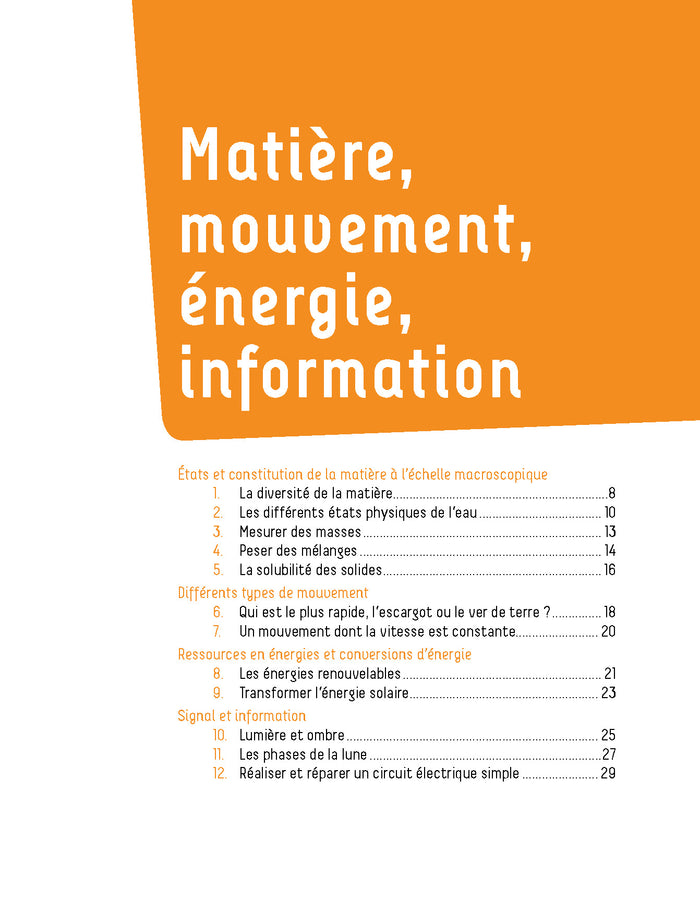 50 expériences en sciences faciles à réaliser CM + Ressources numériques